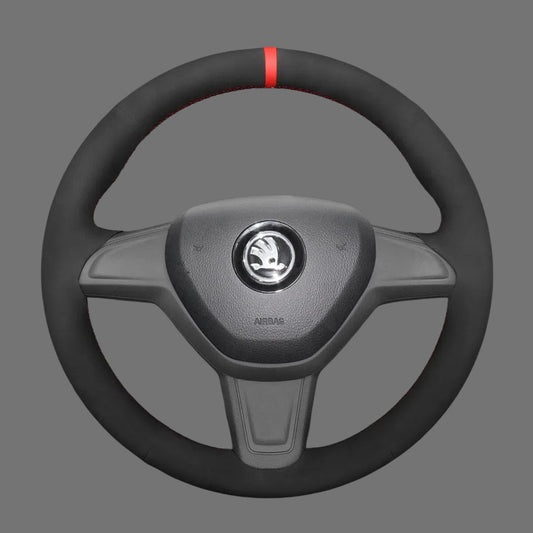 Steering-Wheel-Cover-for-Skoda-Citigo-Fabia-Yeti-2013-2019