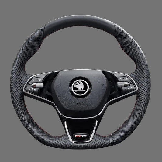 Steering-Wheel-Cover-For-Skoda-Fabia-Kamiq-Scala-Octavia-VRS-RS-Combi-2022-2023