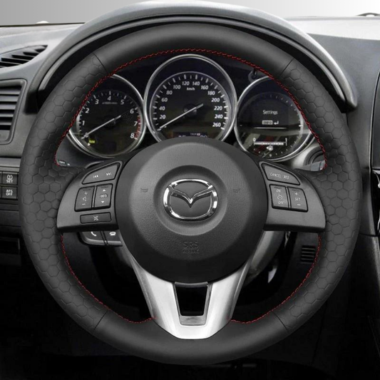 Steering Wheel Cover wrap for Mazda 3 Axela / Mazda 6 Atenza / Mazda 2 / CX-3 / CX-5