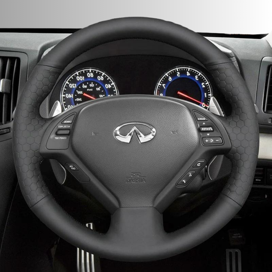 Steering Wheel Cover wrap for Infiniti G25 EX EX35 Q40 Q60 QX50