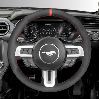 Steering Wheel Cover wrap for Ford Mustang 2015-2024
