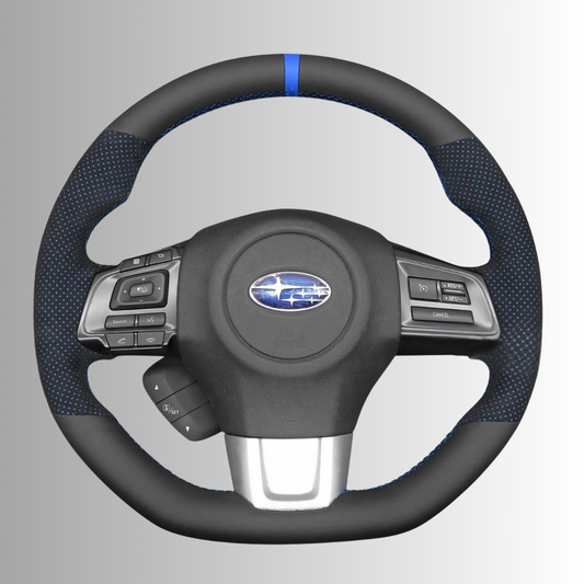 Steering Wheel Cover wrap for Subaru WRX (STI) Levorg 2015-2019