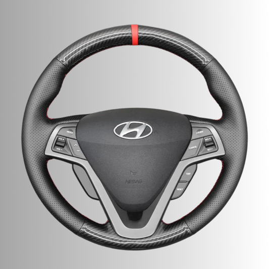 Steering Wheel Cover wrap for Hyundai Veloster 2011-2017