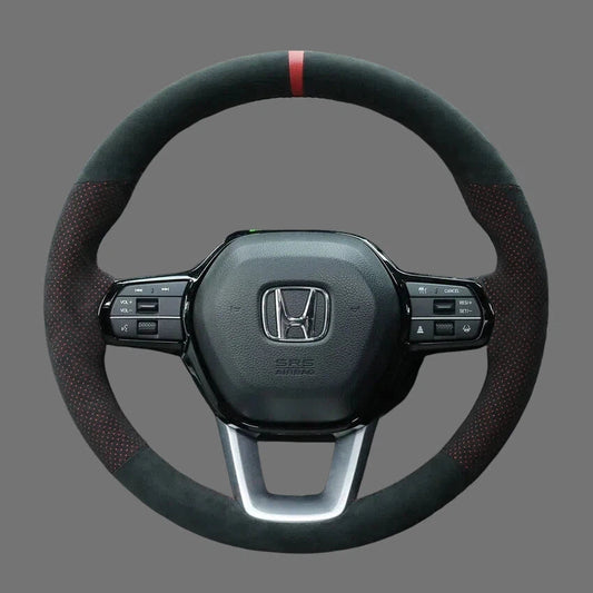 Steering-Wheel-Cover-for-Honda-Civic-Type-R-FL5-11th-Si-LX-CRV-HRV-ZRV-Accord-Pilot-Passport-2022-2023-2024-2025-2026