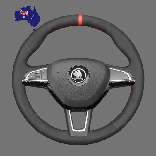steering-wheel-cover-for-skoda-fabia-citigo-karoq-rapid-kodiaq-scala-octavia-roomster-superb-yeti-2013-2019