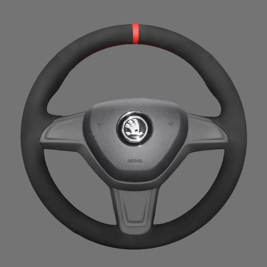Steering-Wheel-Cover-for-Skoda-Citigo-Fabia-Yeti-2013-2019
