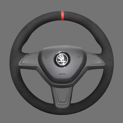 Steering-Wheel-Cover-for-Skoda-Citigo-Fabia-Yeti-2013-2019