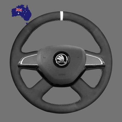 Steering-Wheel-Cover-for-Skoda-Octavia-Fabia-Citigo-Superb-Roomster-Rapid-2015