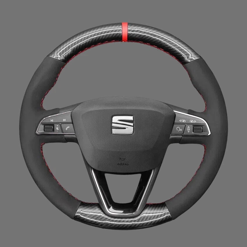 Steering-Wheel-Cover-for-Seat-Leon-Ibiza-Alhambra-Arona-Ateca-Tarraco-Toledo-2013-2020