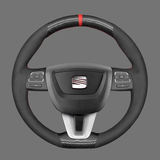 Steering-Wheel-Cover-for-SEAT-Leon-Alhambra-Toledo-Altea-2009-2012