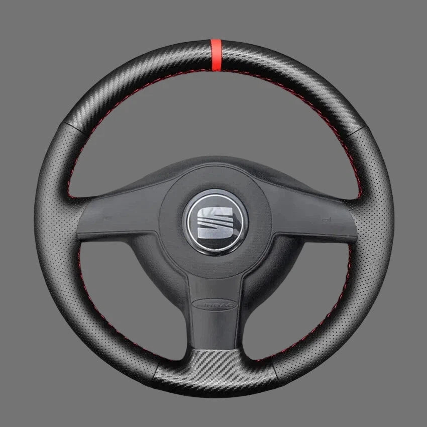 Steering-Wheel-Cover-For-Seat-Leon-MK1-1M-Toledo-1998-2005