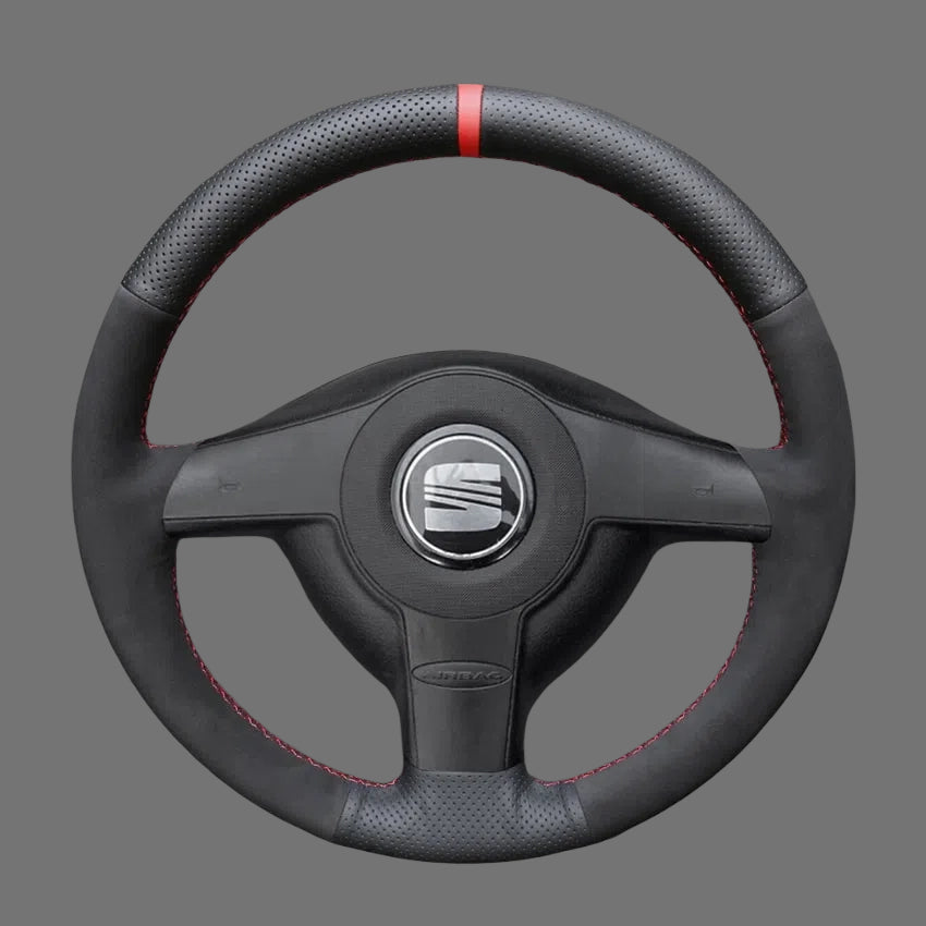 Steering-Wheel-Cover-For-Seat-Leon-MK1-1M-Toledo-1998-2005