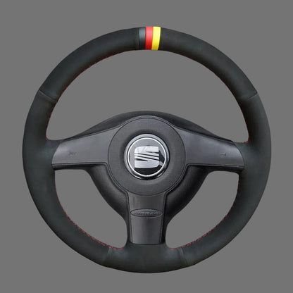 Steering-Wheel-Cover-For-Seat-Leon-MK1-1M-Toledo-1998-2005