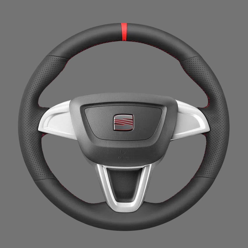 Steering-Wheel-Cover-for-Seat-Ibiza-6J-Mii-2012-2020