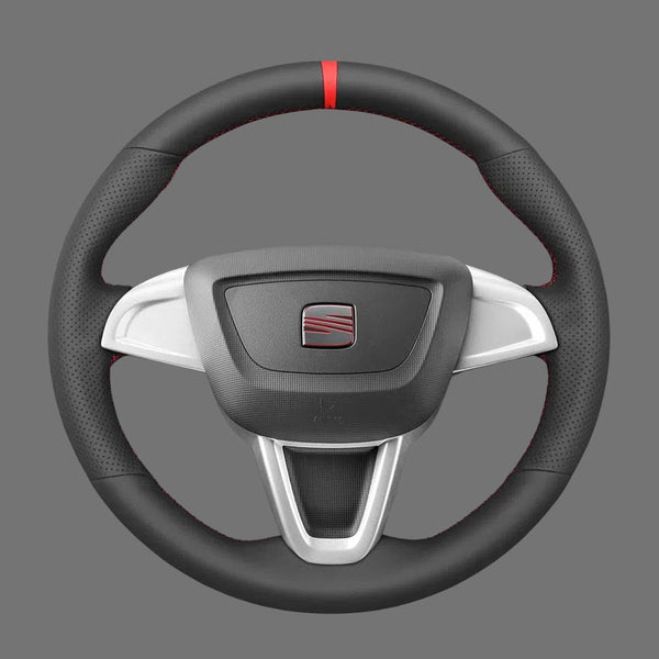 Steering-Wheel-Cover-for-Seat-Ibiza-6J-Mii-2012-2020